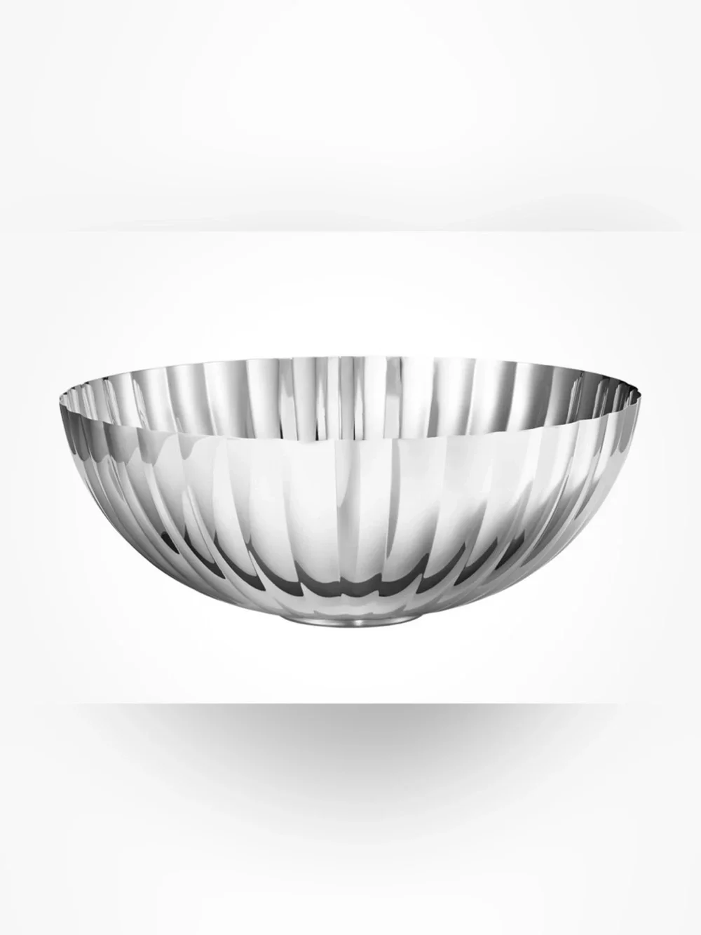 NEW Bernadotte by Georg Jensen Stainless Steel Bowl Large Modern - Vtg NOS $170